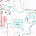 United States Geological Survey Alamosa East, CO (1966, 24000-Scale) digital map