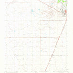 United States Geological Survey Alamosa West, CO (1966, 24000-Scale) digital map