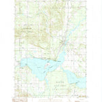 United States Geological Survey Alanson, MI (1983, 24000-Scale) digital map