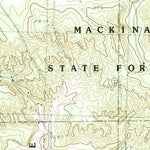 United States Geological Survey Alanson, MI (1983, 24000-Scale) digital map