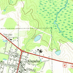 United States Geological Survey Alapaha, GA (1977, 24000-Scale) digital map