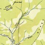 United States Geological Survey Alarka, NC (1936, 24000-Scale) digital map