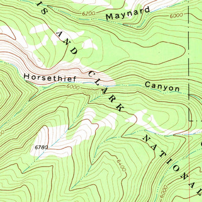 United States Geological Survey Alaska Bench, MT (1970, 24000-Scale) digital map
