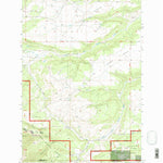 United States Geological Survey Alaska Bench, MT (1995, 24000-Scale) digital map