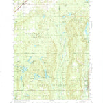 United States Geological Survey Alba, MI (1956, 62500-Scale) digital map