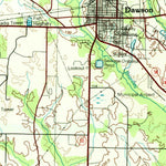 United States Geological Survey Albany, GA (1981, 100000-Scale) digital map