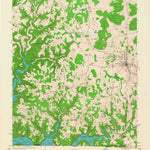 United States Geological Survey Albany, KY-TN (1954, 24000-Scale) digital map
