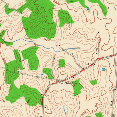 United States Geological Survey Albany, KY-TN (1954, 24000-Scale) digital map