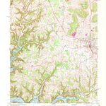 United States Geological Survey Albany, KY-TN (1978, 24000-Scale) digital map
