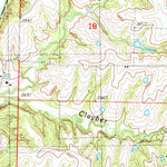 United States Geological Survey Albany North, MO (1984, 24000-Scale) digital map