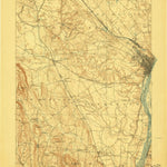 United States Geological Survey Albany, NY (1893, 62500-Scale) digital map