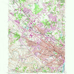 United States Geological Survey Albany, NY (1953, 24000-Scale) digital map