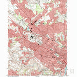 United States Geological Survey Albany, NY (1994, 24000-Scale) digital map