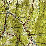 United States Geological Survey Albany, NY-MA-VT-NH-CT (1948, 250000-Scale) digital map