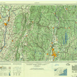 United States Geological Survey Albany, NY-MA-VT-NH-CT (1957, 250000-Scale) digital map