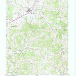 United States Geological Survey Albany, OH (1960, 24000-Scale) digital map