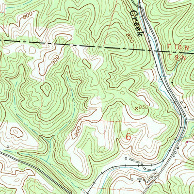 United States Geological Survey Albany, OH (1960, 24000-Scale) digital map
