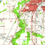 United States Geological Survey Albany, OR (1957, 62500-Scale) digital map