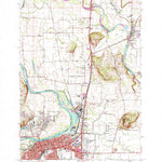 United States Geological Survey Albany, OR (1970, 24000-Scale) digital map