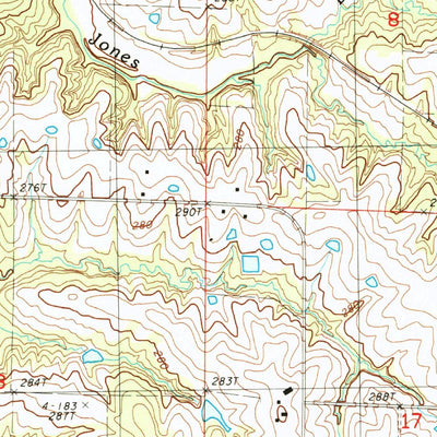 United States Geological Survey Albany South, MO (1985, 24000-Scale) digital map