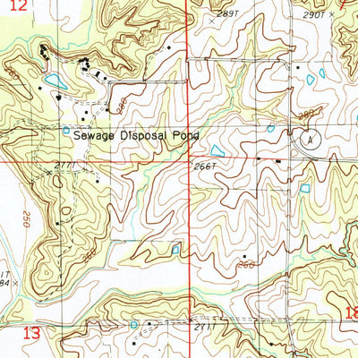 United States Geological Survey Albany South, MO (1985, 24000-Scale) digital map