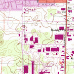 United States Geological Survey Albany West, GA (1997, 24000-Scale) digital map