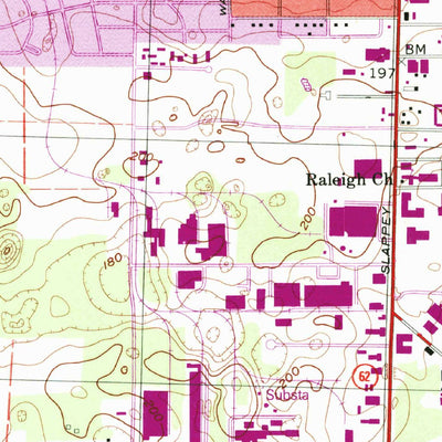 United States Geological Survey Albany West, GA (1997, 24000-Scale) digital map