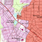 United States Geological Survey Albany West, GA (1997, 24000-Scale) digital map