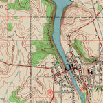United States Geological Survey Albany, WI (1962, 24000-Scale) digital map