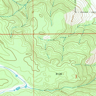 United States Geological Survey Albany, WY (1961, 24000-Scale) digital map