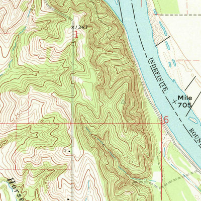 United States Geological Survey Albaton, IA-NE (1969, 24000-Scale) digital map