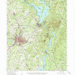 United States Geological Survey Albemarle, NC (1957, 62500-Scale) digital map