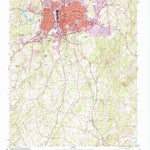 United States Geological Survey Albemarle, NC (1993, 24000-Scale) digital map