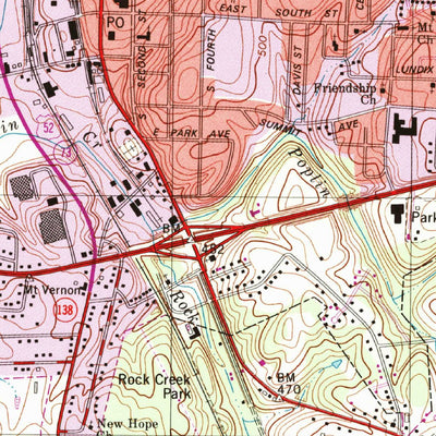 United States Geological Survey Albemarle, NC (1993, 24000-Scale) digital map