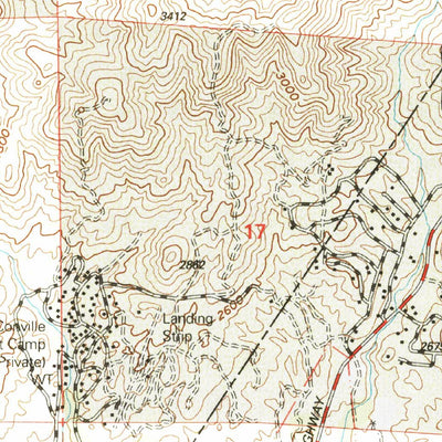United States Geological Survey Alberhill, CA (1997, 24000-Scale) digital map