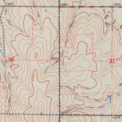 United States Geological Survey Albert, KS (1965, 24000-Scale) digital map