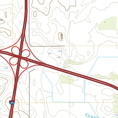 United States Geological Survey Albert Lea East, MN (2022, 24000-Scale) digital map