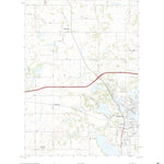 United States Geological Survey Albert Lea West, MN (2022, 24000-Scale) digital map