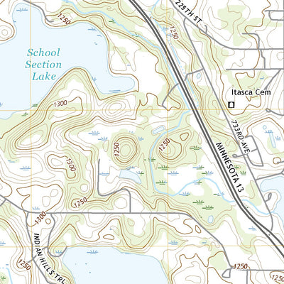 United States Geological Survey Albert Lea West, MN (2022, 24000-Scale) digital map