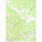 United States Geological Survey Alberton, MT (1984, 24000-Scale) digital map
