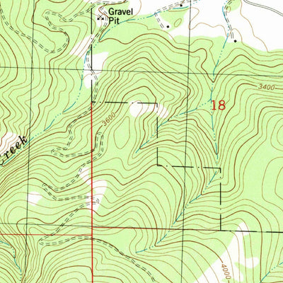 United States Geological Survey Alberton, MT (1984, 24000-Scale) digital map