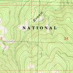 United States Geological Survey Alberton, MT (1984, 24000-Scale) digital map