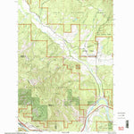 United States Geological Survey Alberton, MT (1999, 24000-Scale) digital map
