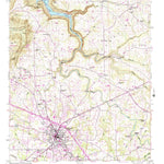 United States Geological Survey Albertville, AL (1947, 24000-Scale) digital map