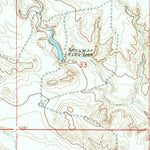United States Geological Survey Albin SW, WY (1991, 24000-Scale) digital map