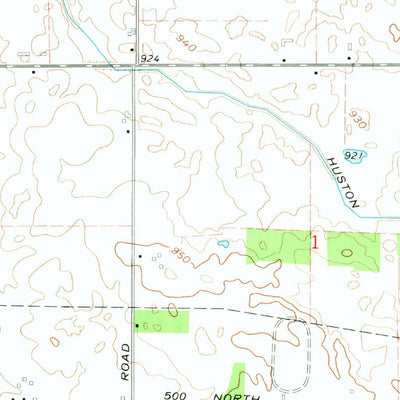 United States Geological Survey Albion, IN (1973, 24000-Scale) digital map