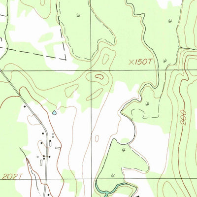 United States Geological Survey Albion, ME (1982, 24000-Scale) digital map