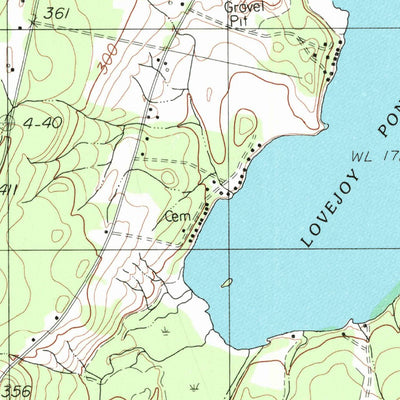 United States Geological Survey Albion, ME (1982, 24000-Scale) digital map