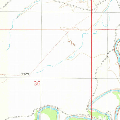 United States Geological Survey Albion, MT (1980, 24000-Scale) digital map