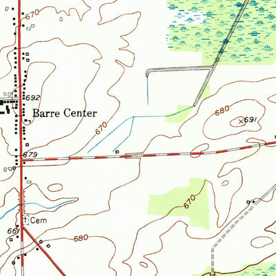 United States Geological Survey Albion, NY (1950, 24000-Scale) digital map